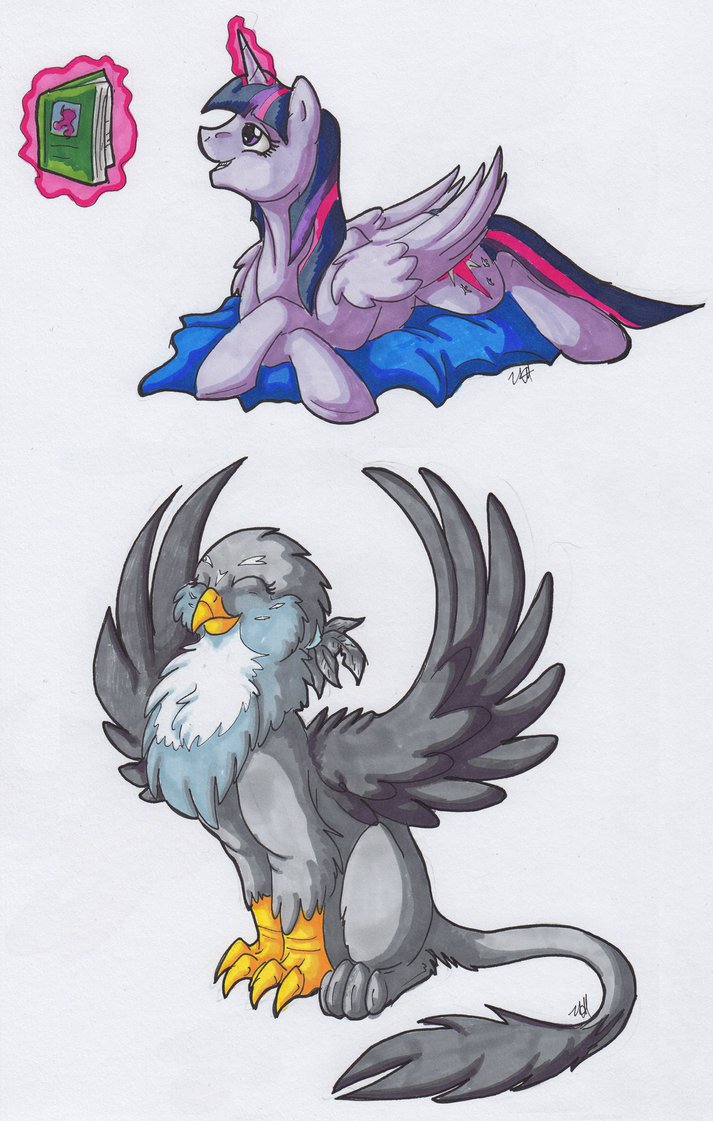 marker_drawings__twilight_and_gabby_by_s