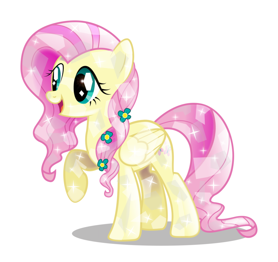 crystal_fluttershy__2nd_edition__by_infi