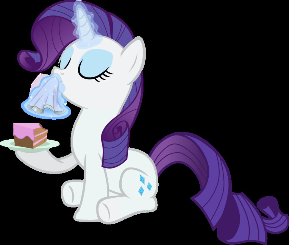 Image result for rarity eating