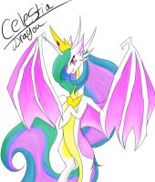 princess_celestia_as_a_dragon_by_zapdosr